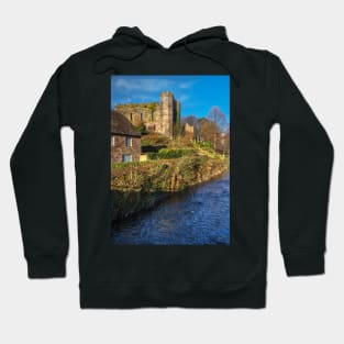 Brecon Castle Above The River Honddu Hoodie